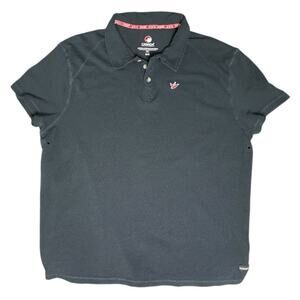 Canada Weather Gear Black Polo Shirt size XXL
